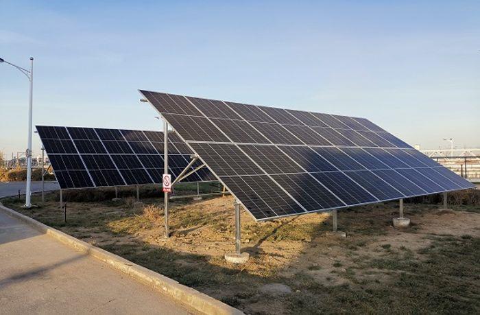 分布式光伏基地建设(摄影:张文戈) 分布式光伏基地建设(摄影:张文戈)