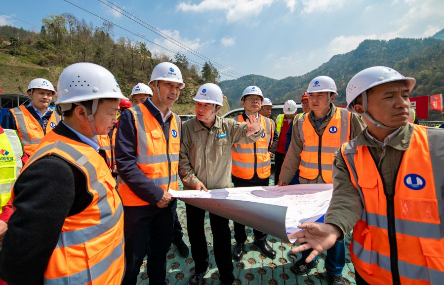 调研现场(罗田县指挥部邱亚林供稿) 调研现场(罗田县指挥部邱亚林供稿)